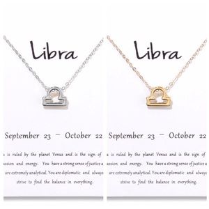 Libra ♎️ Zodiac Sign Necklace